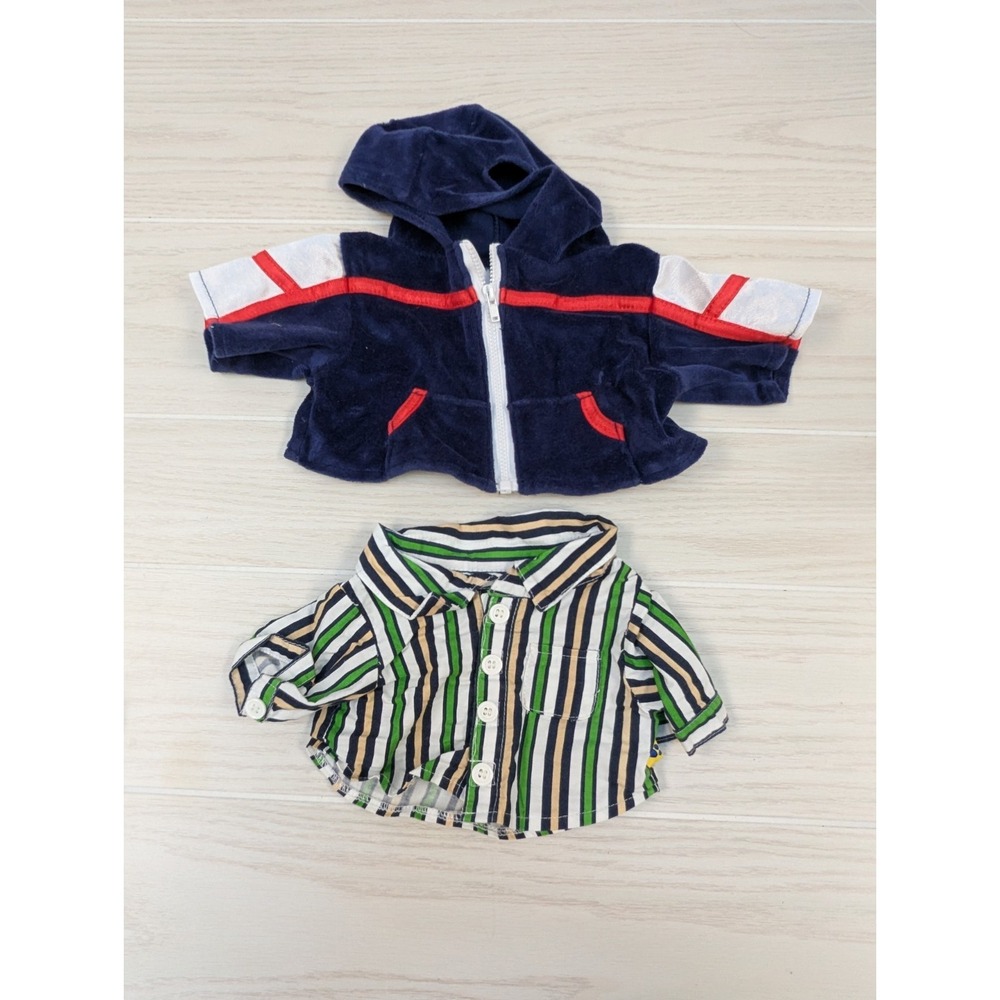 Build a bear workshop clothes jeans hoodie button shirt‎ karate belts hat - Picture 10 of 10